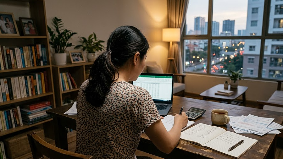 Bố vợ không cho mua chung cư vì tháng nào cũng phải đóng 800 nghìn đồng phí dịch vụ