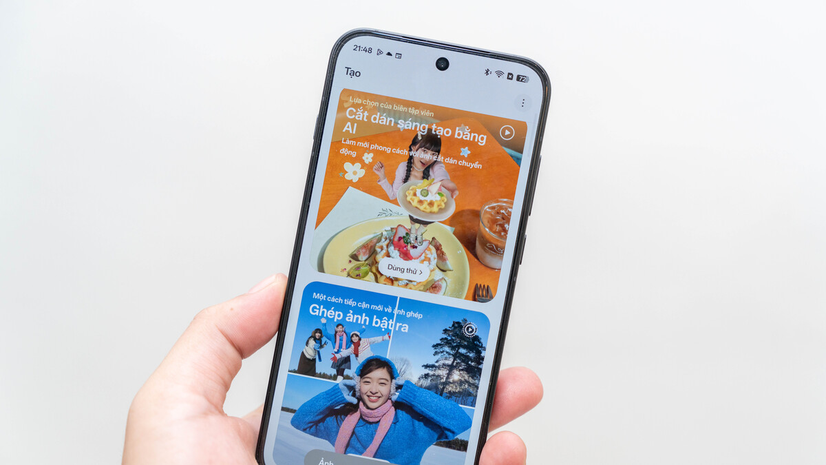 Bộ công cụ chỉnh sửa ảnh trên Oppo Reno 16 series