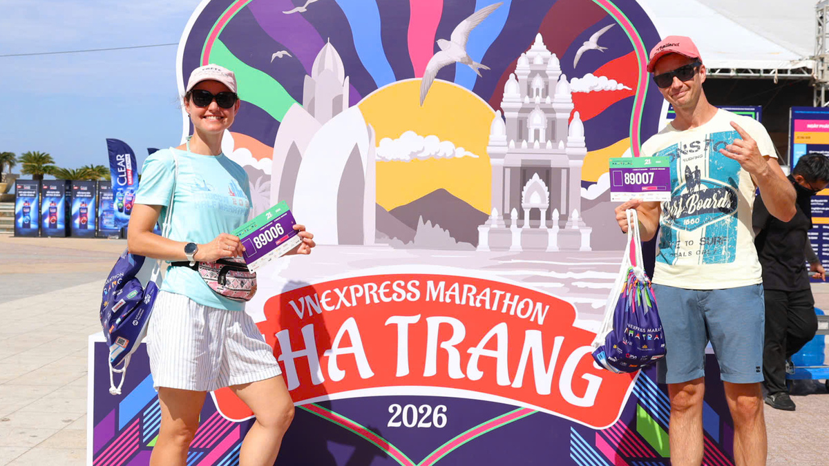 Runner quốc tế thích thú với cung đường VM Nha Trang