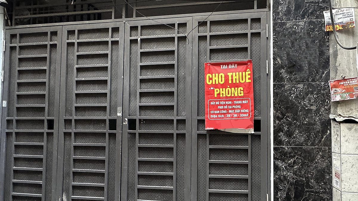 Nhiều phòng trọ Hà Nội tăng giá