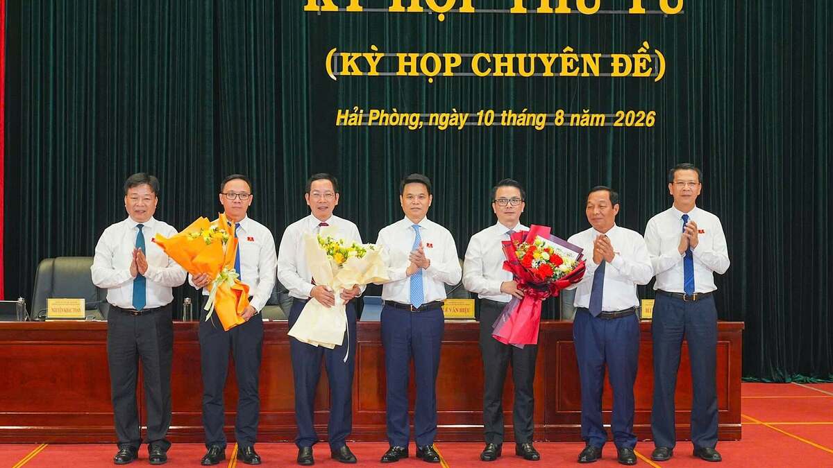 TP Hải Phòng kiện toàn bộ máy lãnh đạo