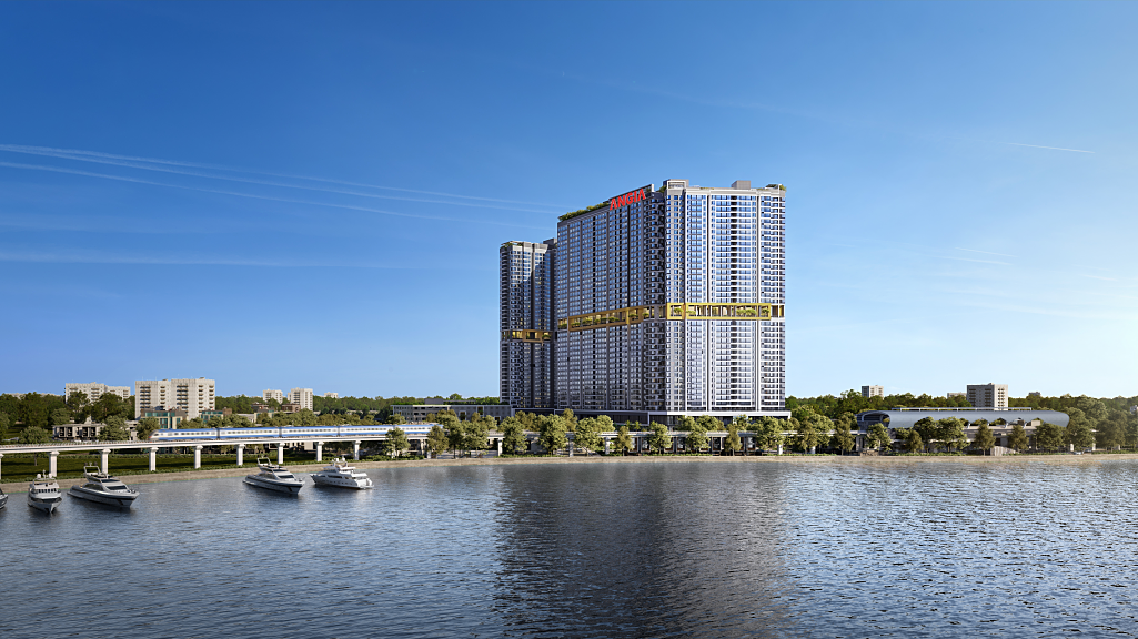 Căn hộ hướng sông The Gió Riverside miễn VAT, hoàn thiện kèm điện máy