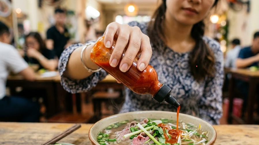 Khi tương ớt phá hỏng bát phở