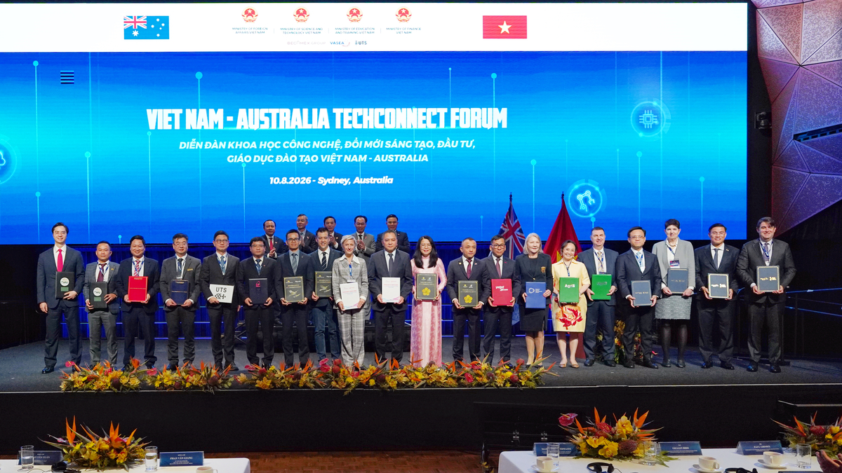 7 ký kết thúc đẩy hợp tác khoa học công nghệ Việt Nam - Australia