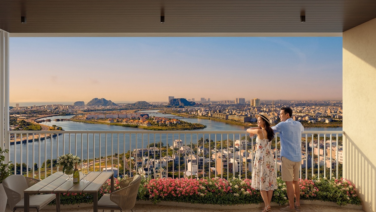 Lợi thế tầm nhìn của căn penthouse Sun Group Nam Đà Nẵng