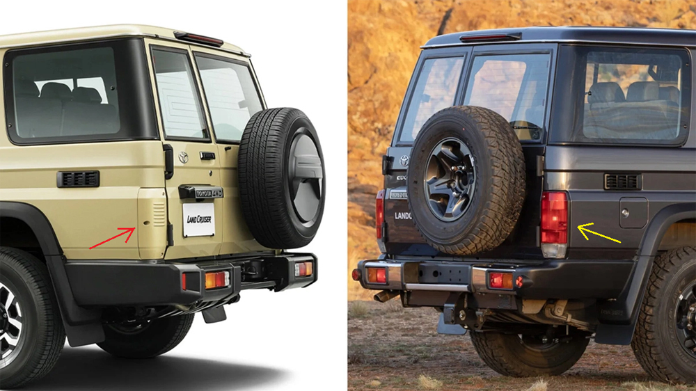Quy định an toàn khiến Toyota Land Cruiser 70 có đèn hậu 'mỗi nơi một khác'
