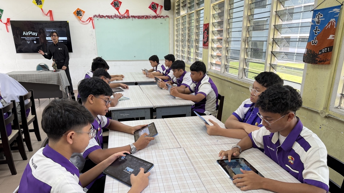 Trường học tương tác qua iPad