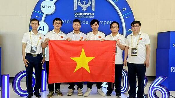 Học sinh Việt đứng top 8 Olympic Tin học quốc tế