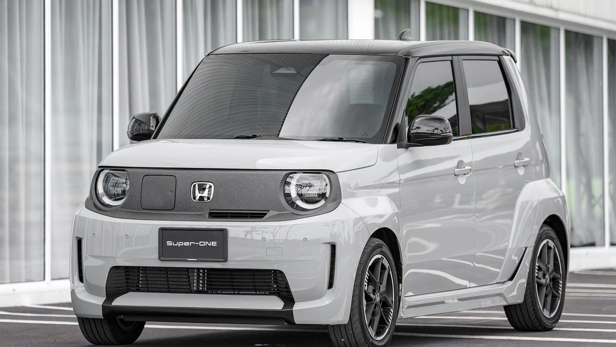 Honda Super-One - ôtô điện mini ngập tràn công nghệ