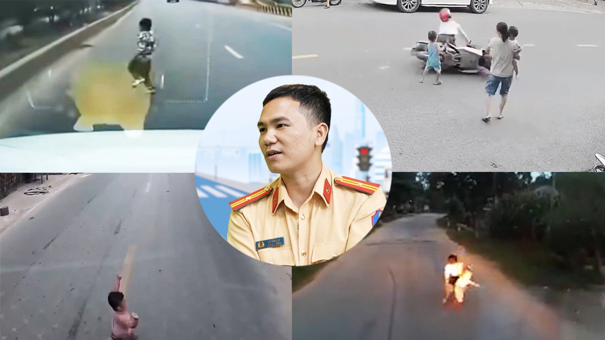 Tư vấn luật cùng CSGT: Trẻ qua đường gây họa, ai gánh trách nhiệm?