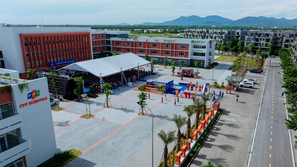 Trường liên cấp FPT Vinh tại Eco Central Park đi vào hoạt động
