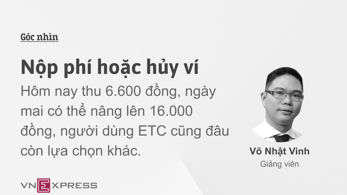 Nộp phí hoặc hủy ví