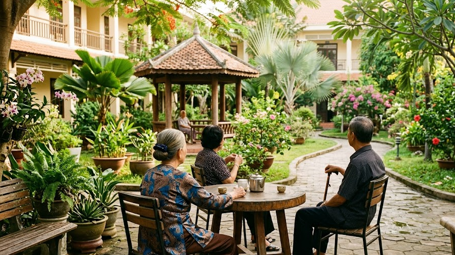 5 tỷ đồng có đủ mở viện dưỡng lão sáng đi, chiều về ven TP HCM?