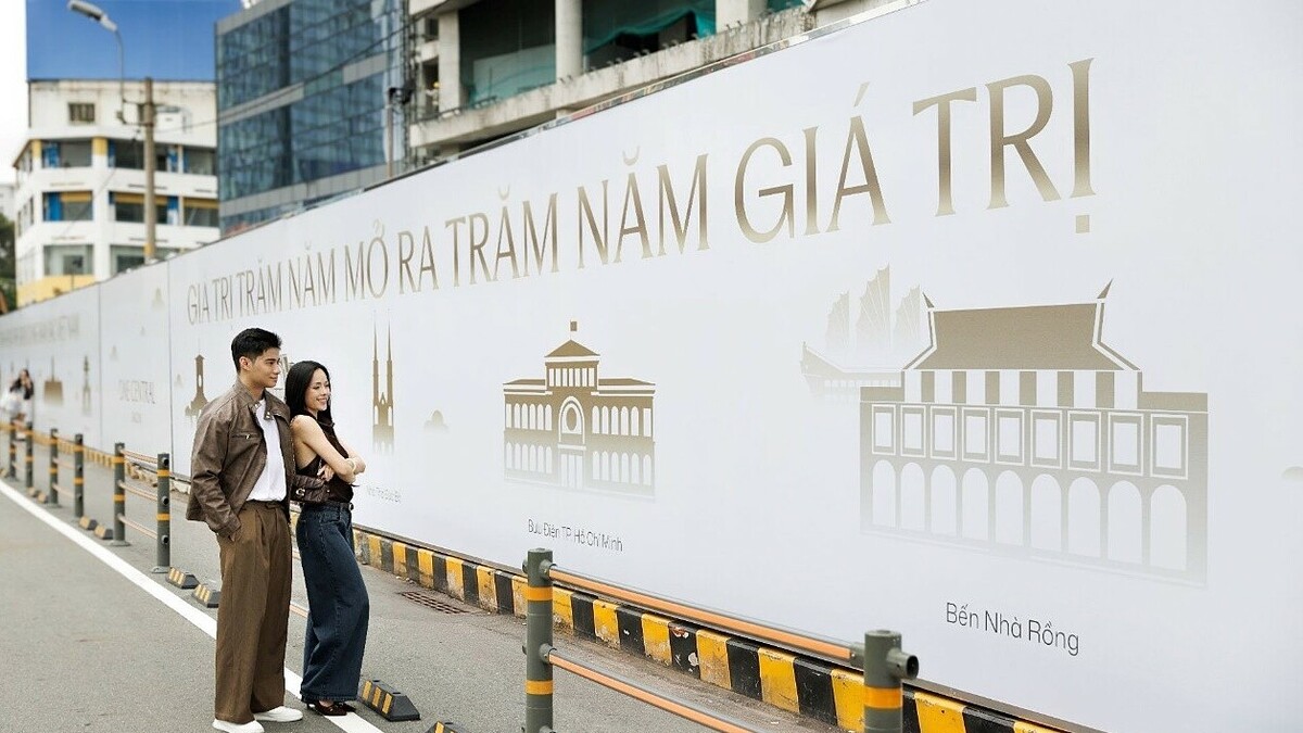 Loạt địa danh biểu tượng xuất hiện tại One Central Saigon, Bến Thành