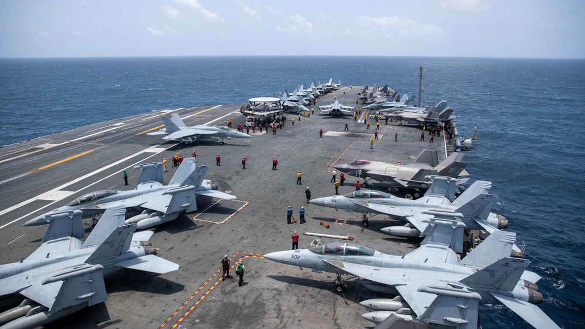 Tàu sân bay Mỹ đến Trung Đông thay USS Abraham Lincoln