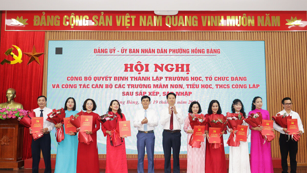 Hải Phòng công bố 780 trường học sau sáp nhập