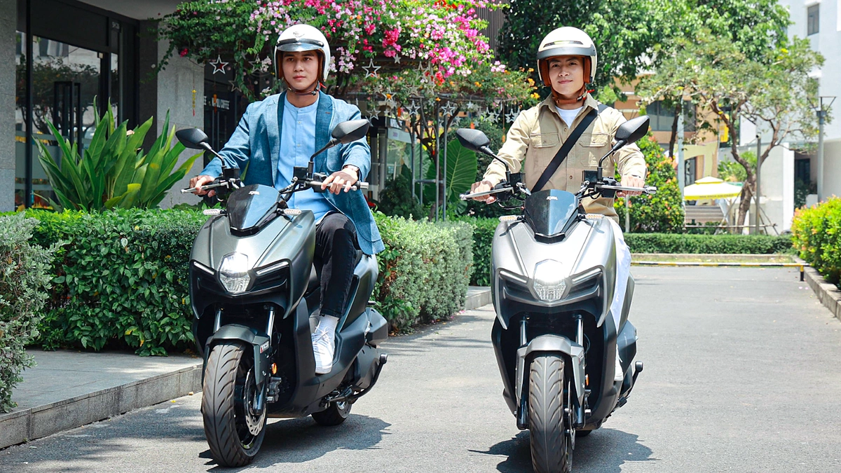 Điểm nhấn trên xe tay ga thể thao SYM Naga 150