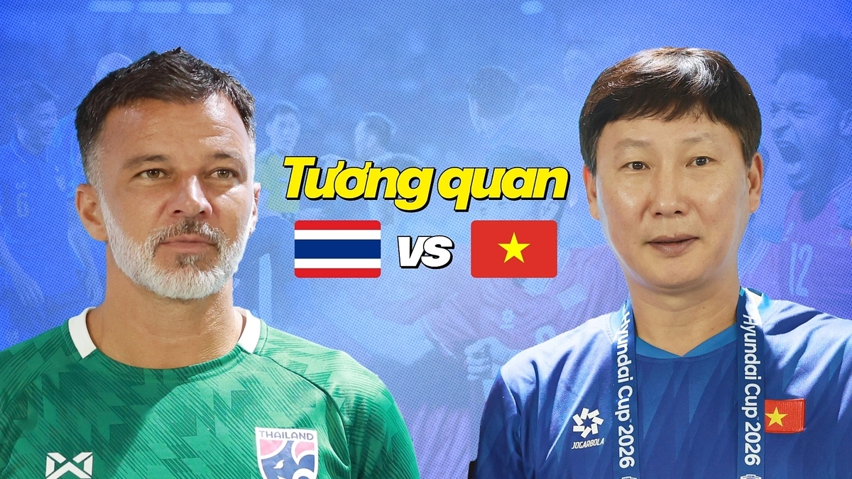 Cuộc đối đầu giữa tuyển Thái Lan - Việt Nam qua những con số
