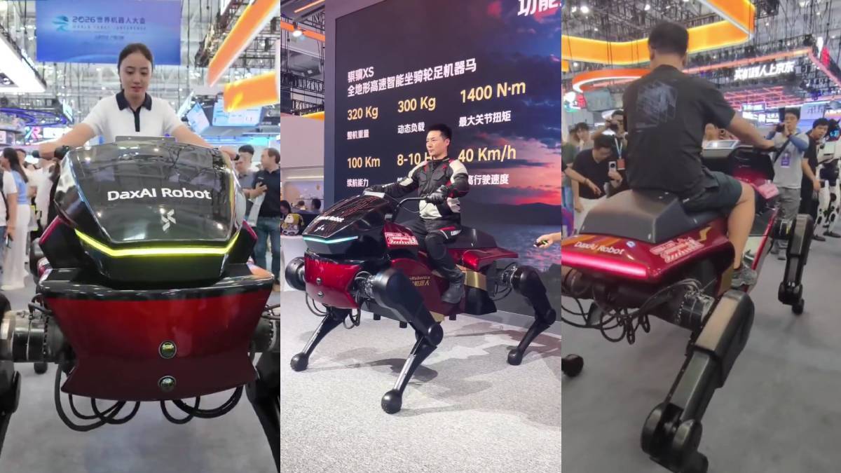 Startup Trung Quốc hé lộ robot ngựa