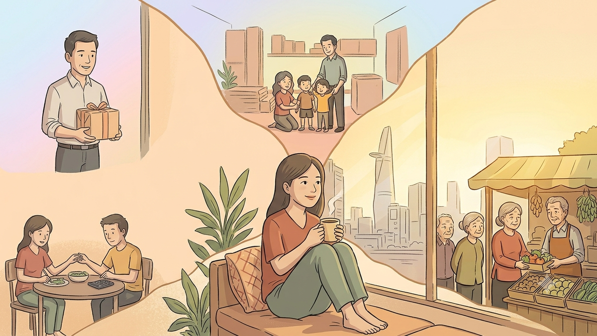 Em vui tính, chu đáo, có góc nhìn cuộc sống phong phú