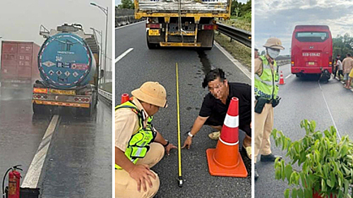 Việt Nam có quy chuẩn nào về biển cảnh báo khi đỗ trên cao tốc?