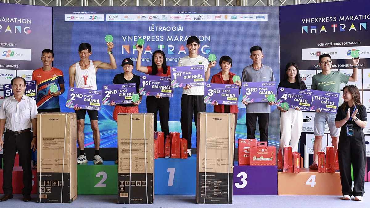 VnExpress Marathon Vũng Tàu Herbalife Cup công bố cơ cấu giải thưởng