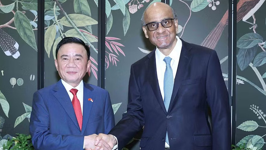 Việt Nam - Singapore ra tuyên bố chung về chiến lược kết nối công nghệ