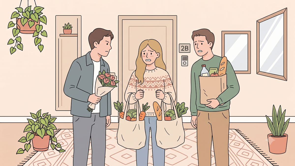 Bạn gái im lặng khi tôi và tình địch cùng hỏi: 'Em chọn ai?'