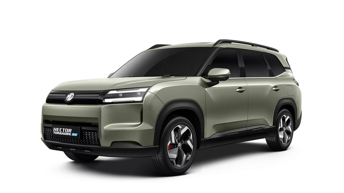 MG Hector Tomahawk EV - ôtô điện 3 hàng ghế giá từ 14.600 USD