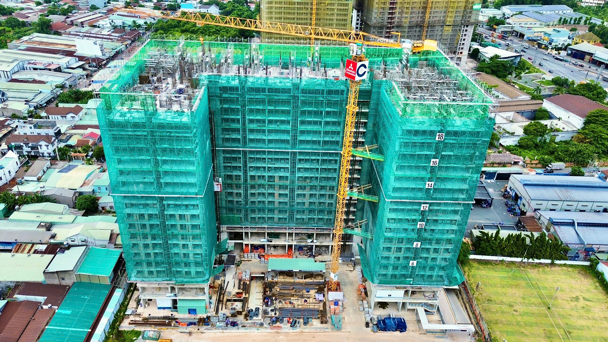 Dự án Monrei Saigon đẩy nhanh tiến độ xây dựng