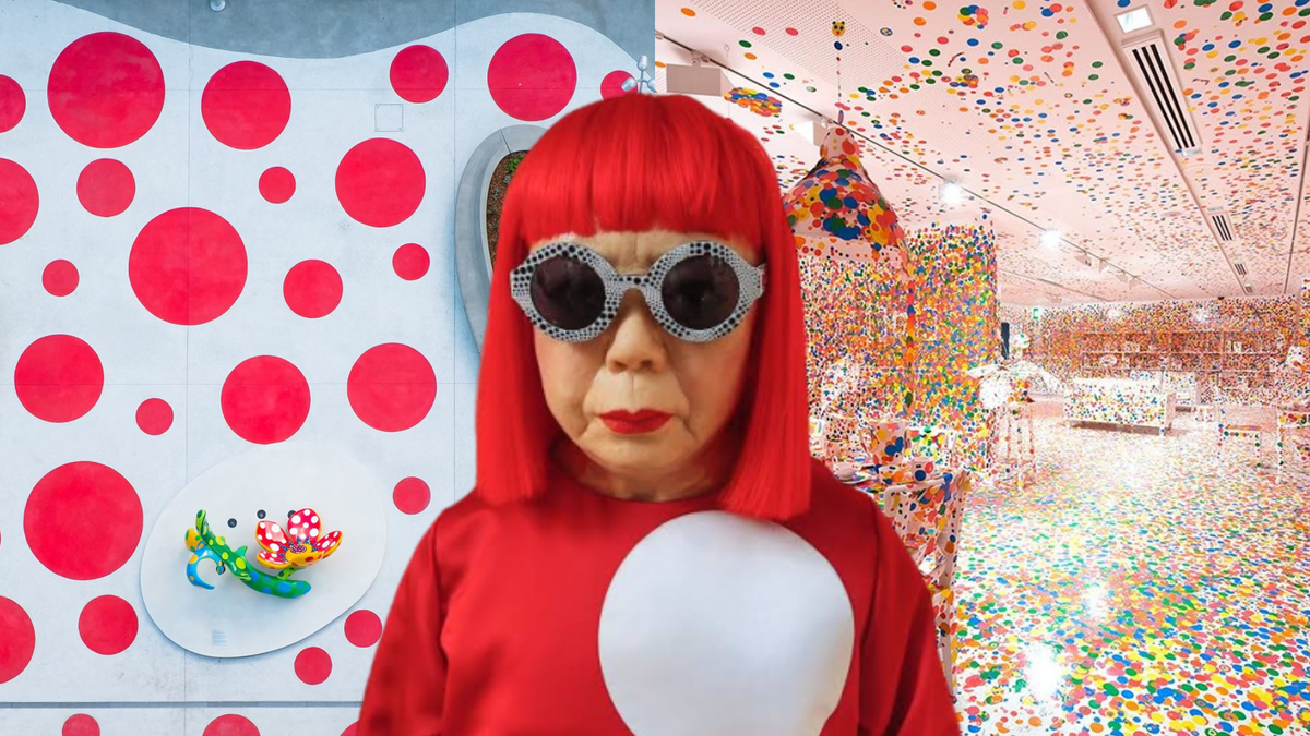 5 không gian kiến trúc mang dấu chấm bi của Yayoi Kusama