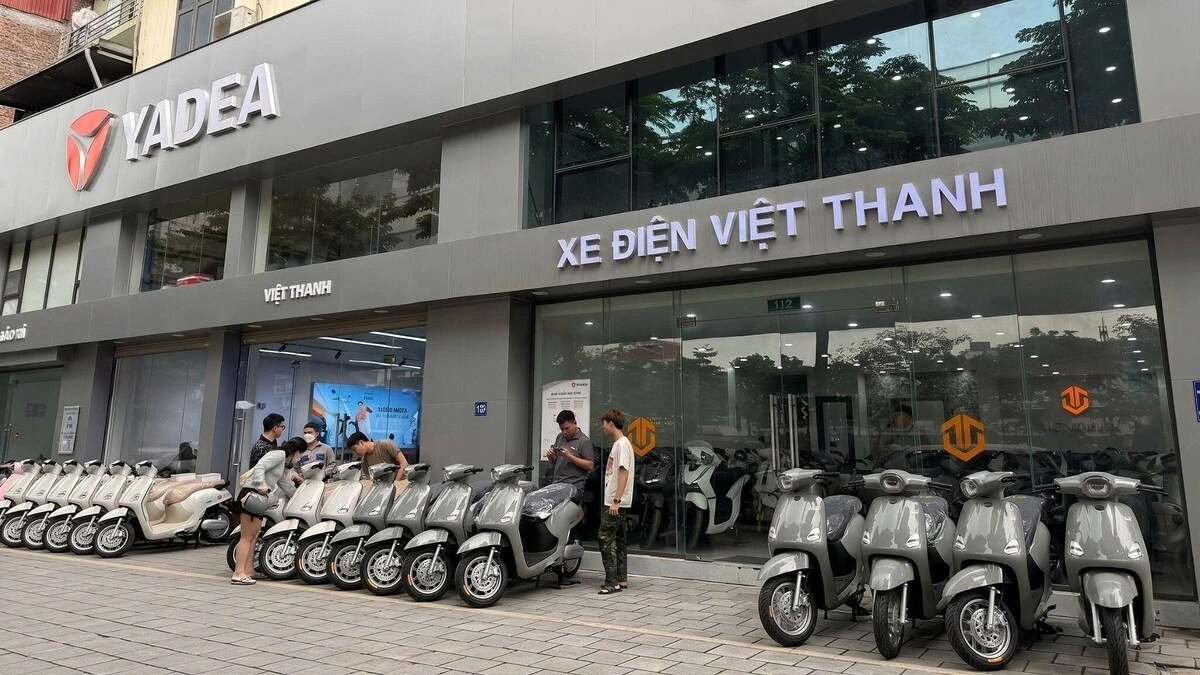 Chiến lược bán lẻ xe máy điện đa kênh của Yadea Việt Thanh