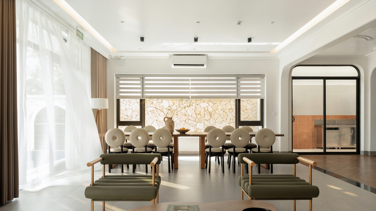 Biệt thự 500 m2 với phong cách Địa Trung Hải hiện đại