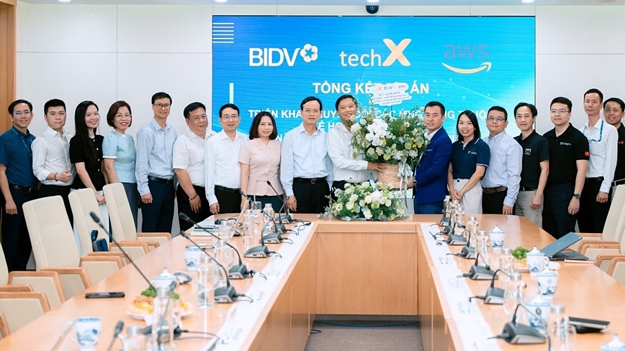 TechX đồng hành BIDV hoàn tất kế hoạch chuyển đổi năm đầu lên Cloud