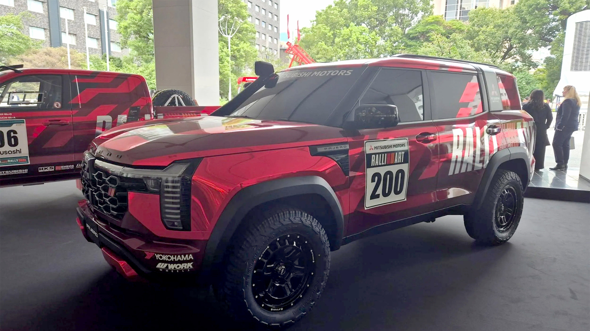 Mitsubishi Pajero Rally Concept - kế thừa huyền thoại đua đường trường