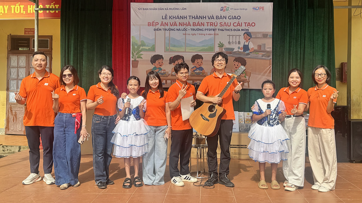 Khánh thành bếp ăn cho học sinh vùng cao Sơn La