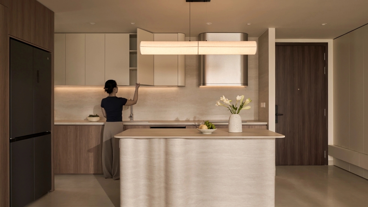 Căn hộ 60 m2 có nên làm bàn đảo bếp?