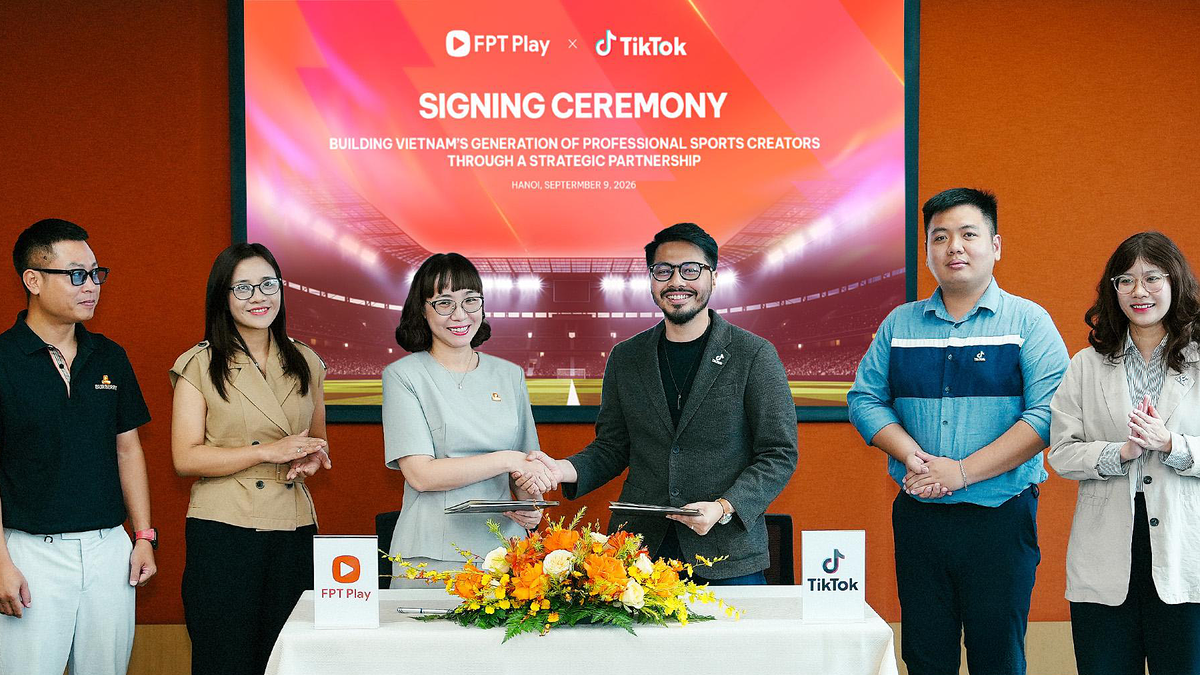 FPT Play hợp tác TikTok phát triển nhà sáng tạo nội dung thể thao