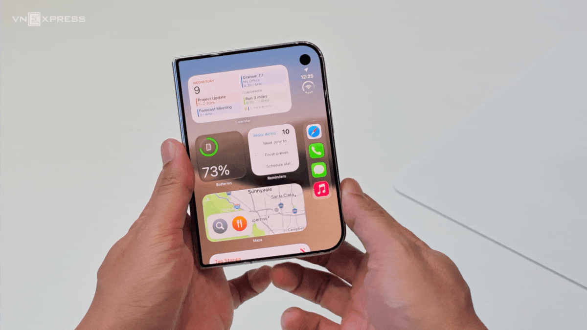iPhone Duo - điện thoại gập đầu tiên của Apple
