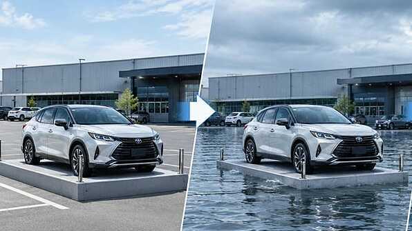 Sàn đỗ ôtô tự nổi của Nhật giúp xe tránh ngập
