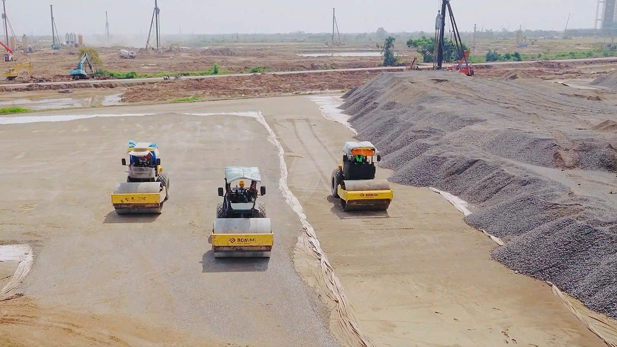 Cảng hàng không quốc tế Gia Bình tăng tốc thi công phục vụ APEC 2027