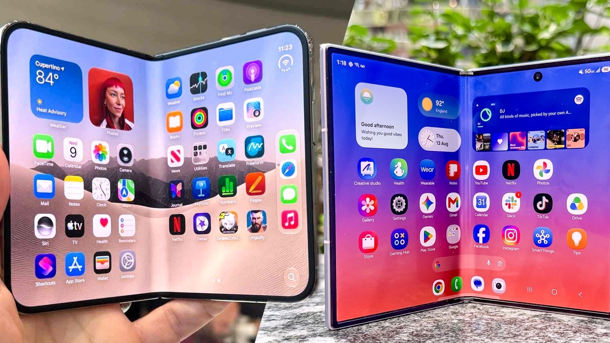 Bốn smartphone gập có tỷ lệ màn hình gần 4:3