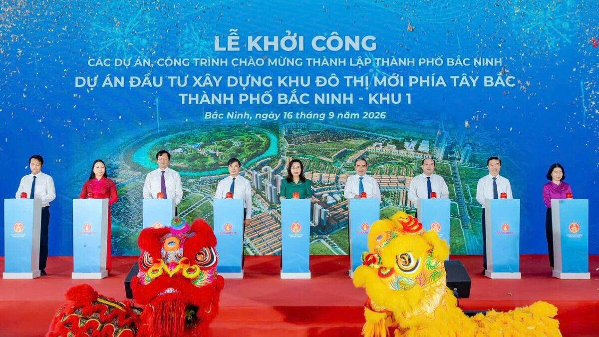 Vingroup khởi công dự án khu đô thị 270 ha tại Bắc Ninh