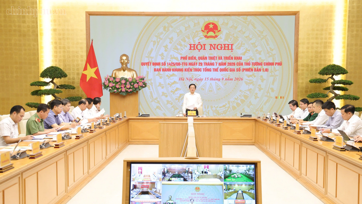 "Tránh đầu tư phân tán, trùng lặp khi làm nền tảng số"