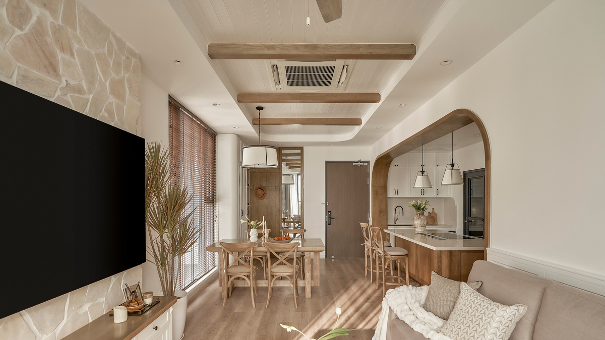 Đưa không khí nhà đồng quê vào căn hộ 80 m2