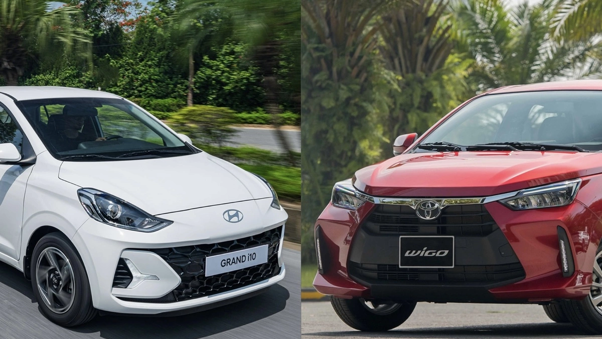 Doanh số Hyundai i10 và Toyota Wigo lao dốc