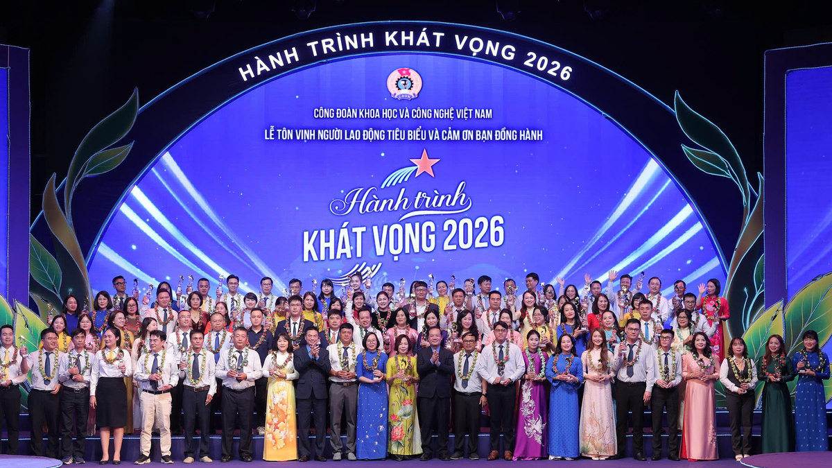 Tôn vinh 183 người lao động tiêu biểu ngành khoa học công nghệ