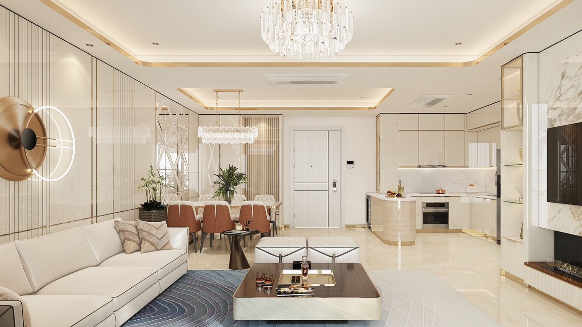 Thiết kế căn hộ Diamond Sky hướng đến nhiều quy mô gia đình