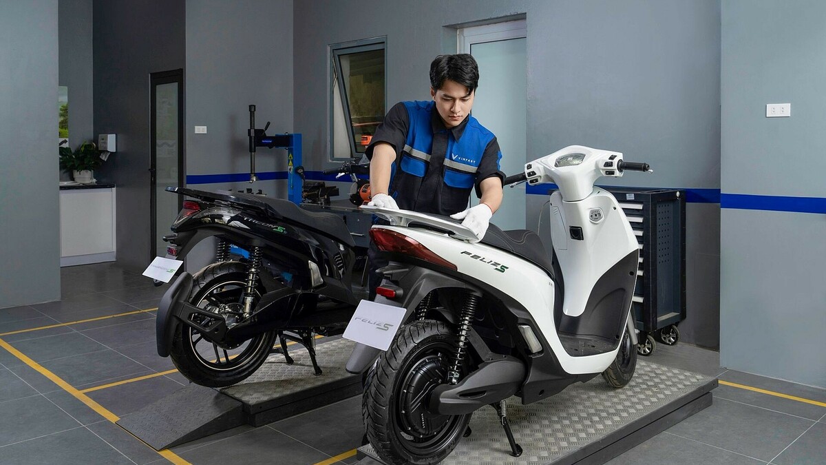 Chính sách bảo hành - lợi thế của xe máy điện VinFast