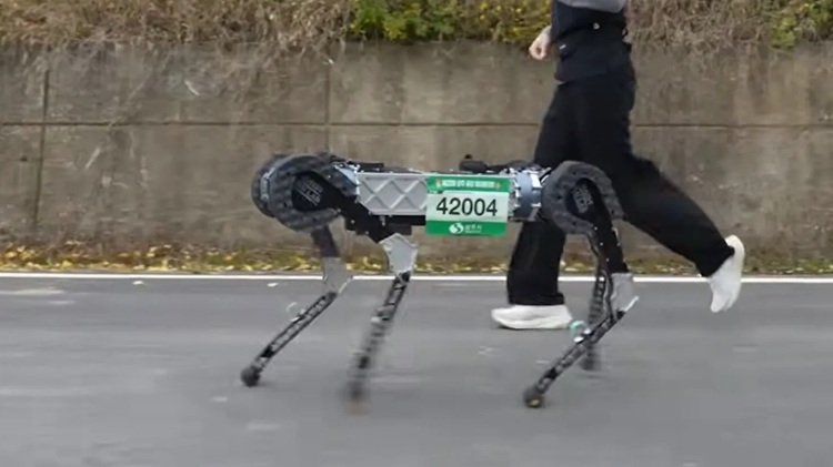 Chó robot chạy marathon 42 km trong một lần sạc